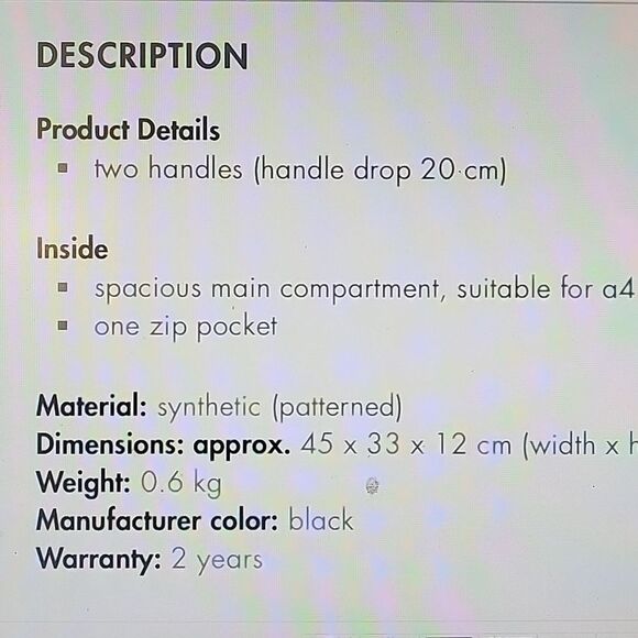 Ted Baker heart tote - Picture 2 of 6